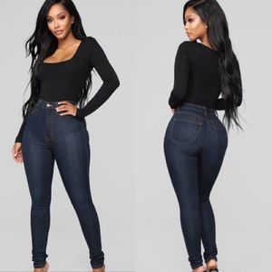 Fashion Nova High Waist Skinny Jeans